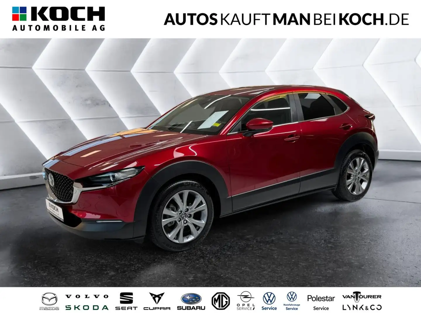 Mazda CX-30 e-SKYACTIVE G 150 EXCLUSIVE-LINE Bluetooth Rouge - 1