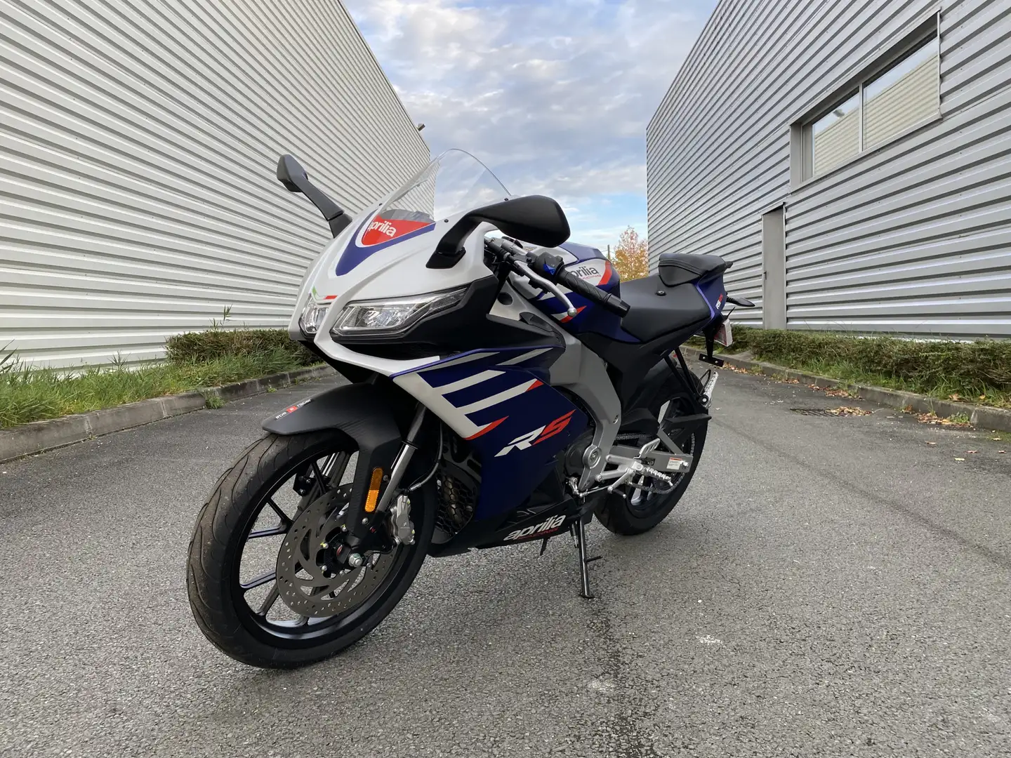 Aprilia RS 125 Blanc - 2