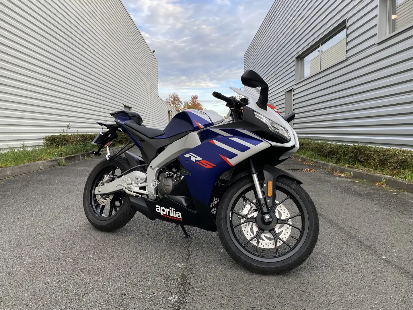 Aprilia RS 125 Blanc - 1