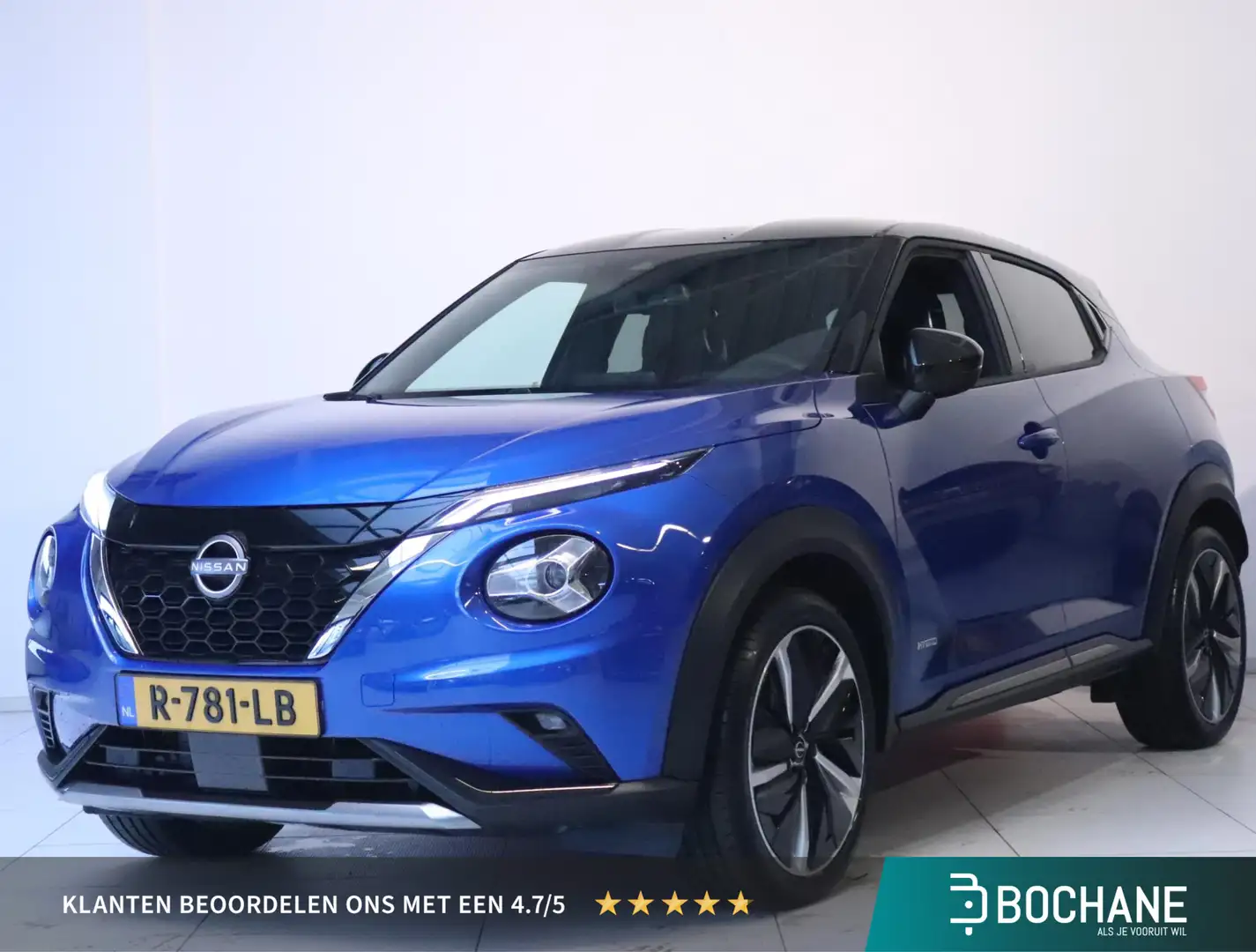 Nissan Juke 1.6 Hybrid N-Design Bose/Camera/Navi Blauw - 1