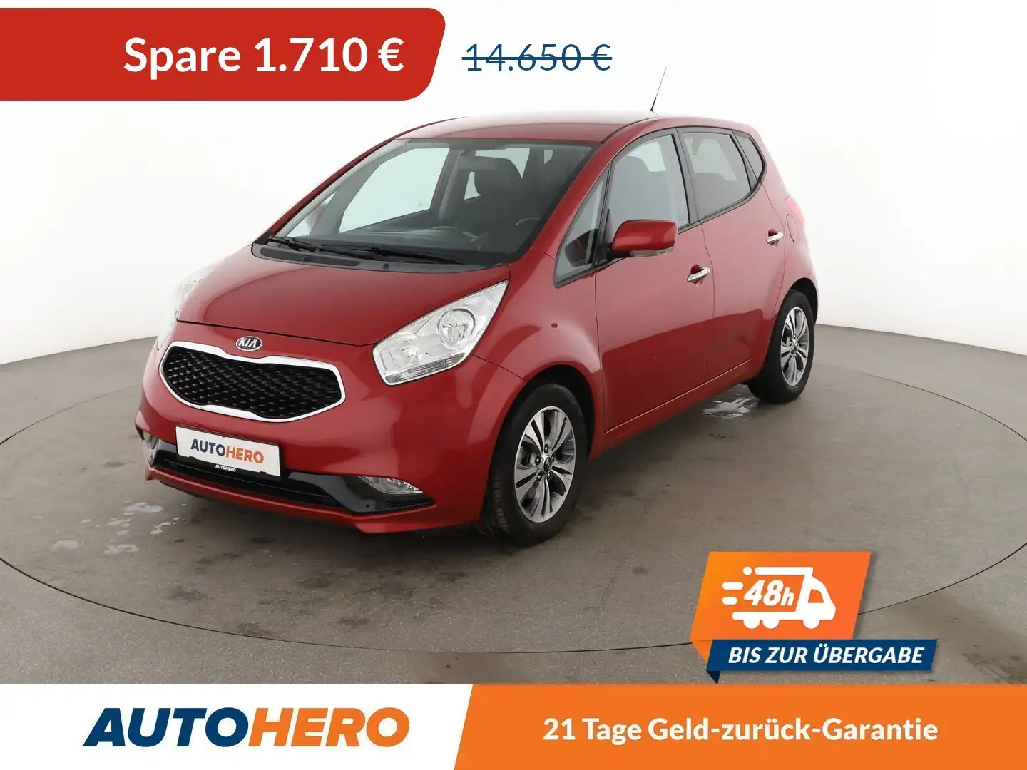 Kia Venga 1.6 Dream Team Aut.*NAVI*CAM*PDC*SHZ*ALU* Rot - 1
