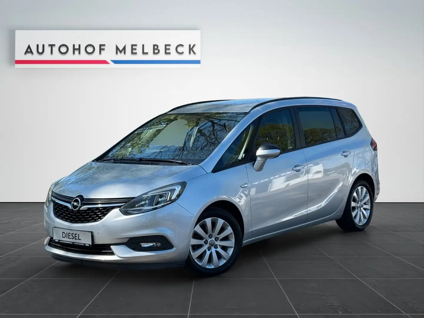 Opel Zafira C Edition *2.HAND*NAVI*S-HEFT*5.SITZER* Silber - 1