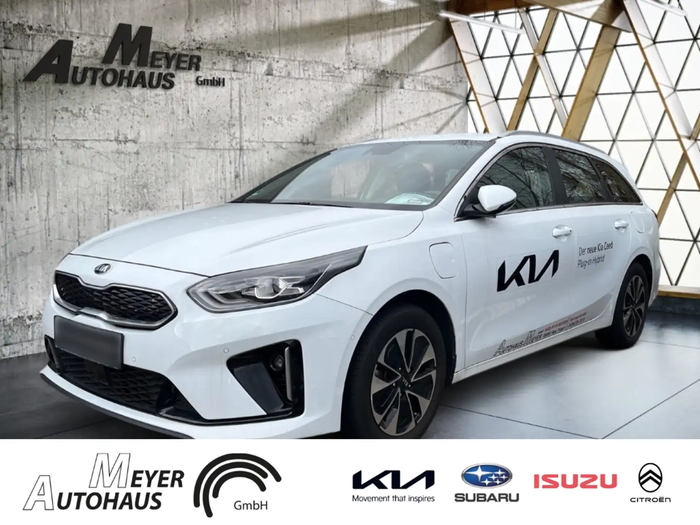 Kia Ceed SW / cee'd SW 1.6 PHEV Spirit+LED+Einparkhilfe vorn+hinten+Absta Blanc - 2