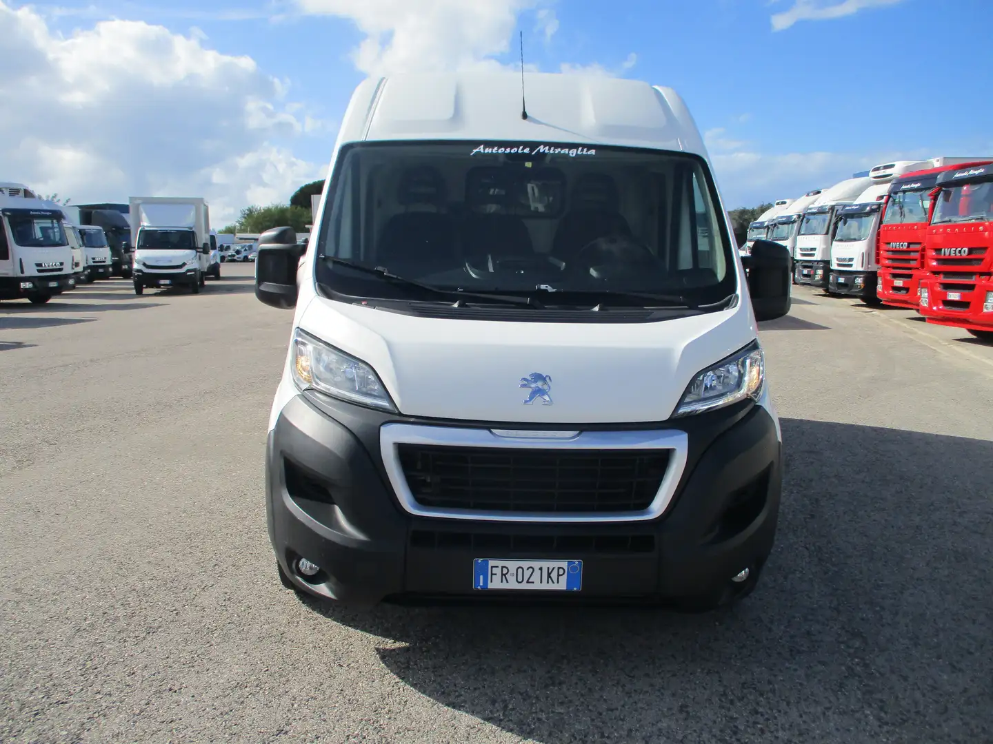 Peugeot Boxer 2.0 M-JET 130 CV E6 FURGONE P.MEDIO T.ALTO PERFETT Bianco - 2