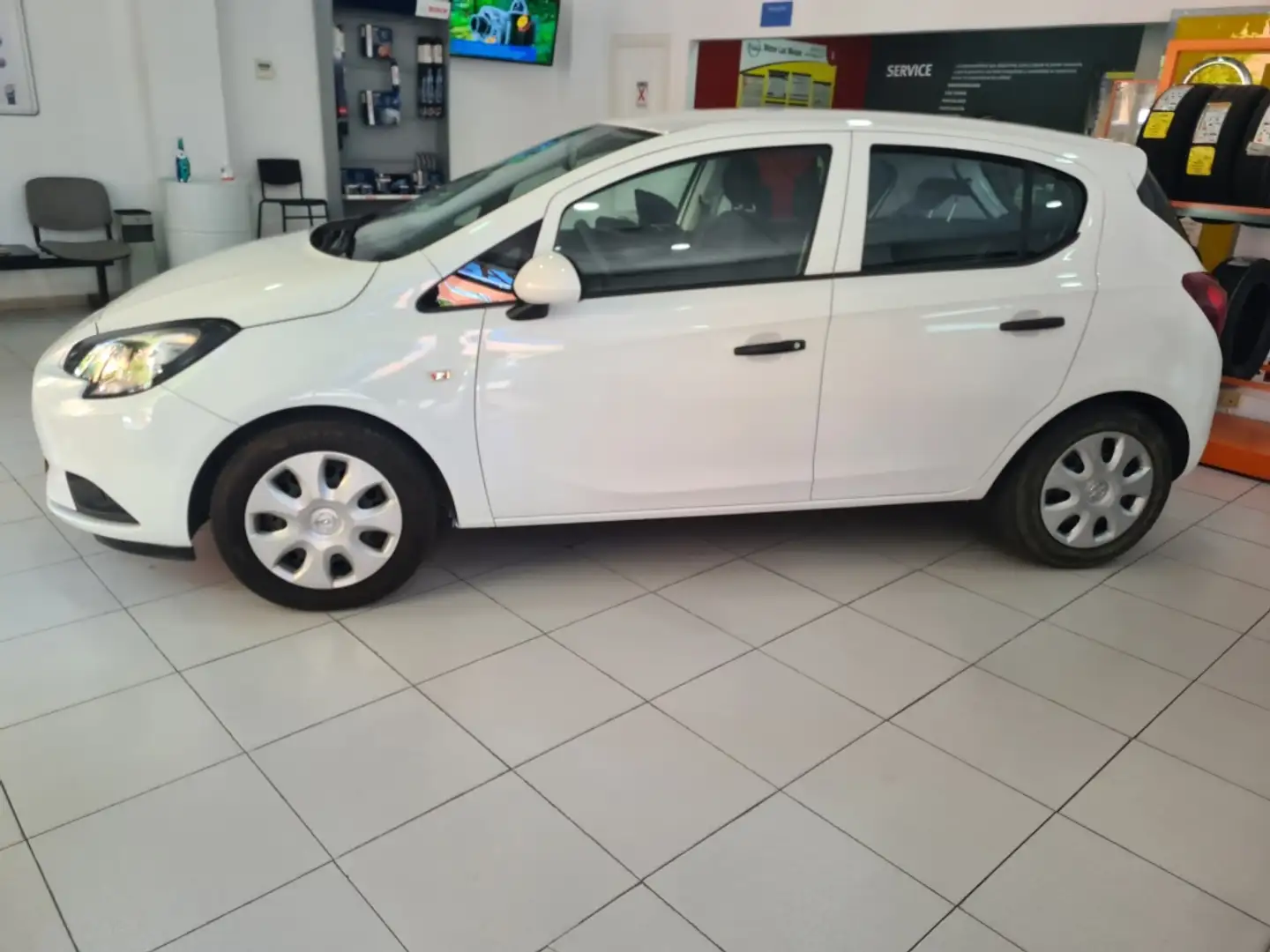 Opel Corsa 1.4 Expression Pro 90 Blanc - 2