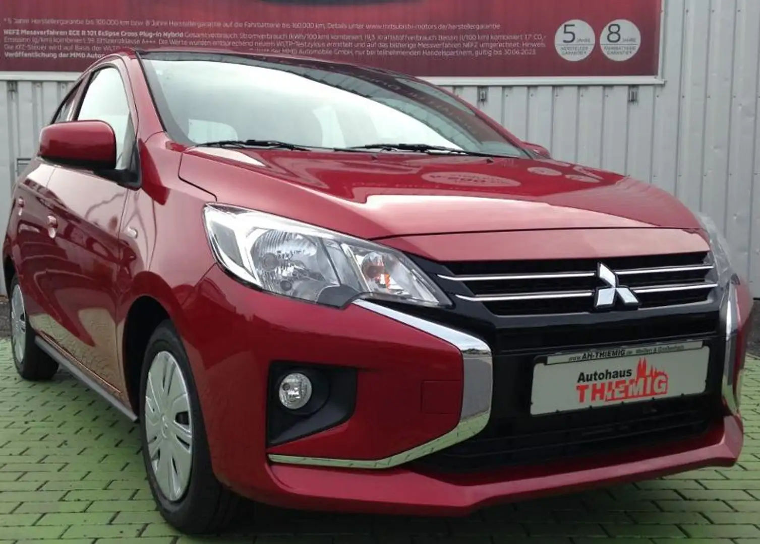 Mitsubishi Space Star Select 1.2 MIVEC 5-Gang Rouge - 1