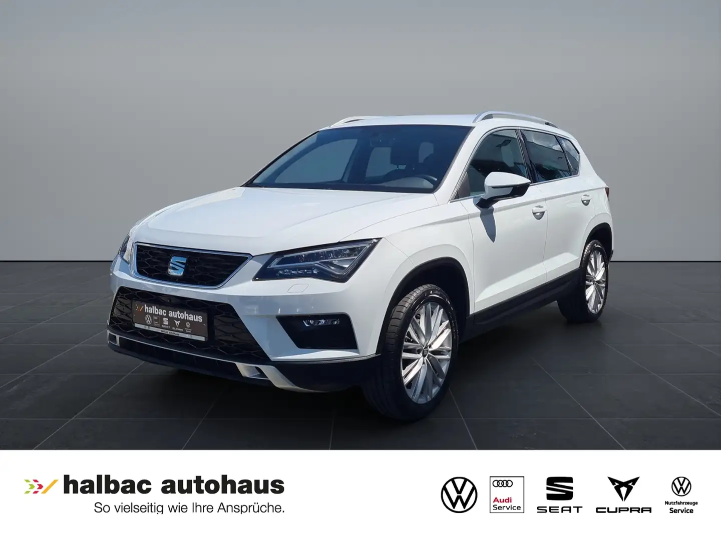 SEAT Ateca 1.4 TSI DSG Xcellence+NAVI+LED+KAMERA+PDC+SHZ+ Weiß - 1