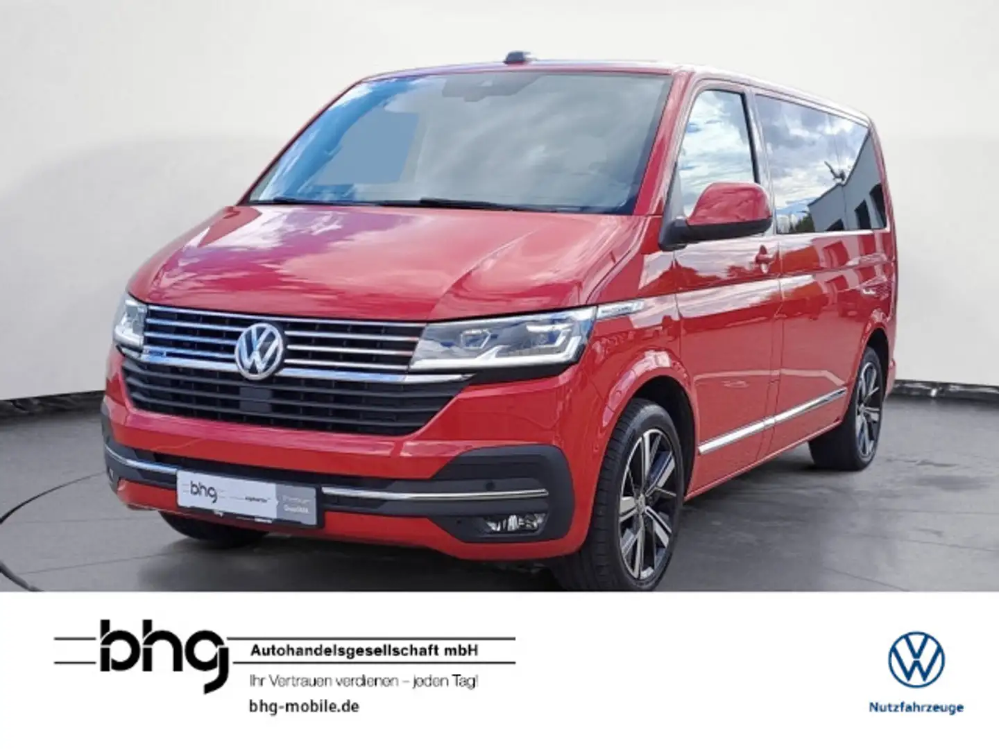 Volkswagen T6 Multivan T6 .1 Multivan DSG Kurz 4MOTION Gene Rot - 1