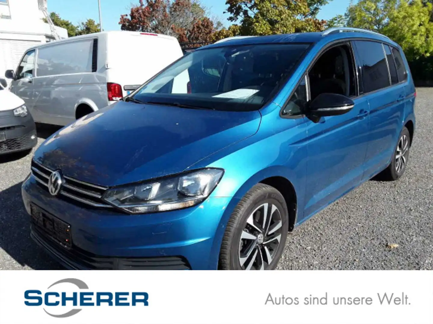 Volkswagen Touran 1.0 TSI IQ.drive 7-Sitze+ACC+Kamera+Navi+ Blau - 1