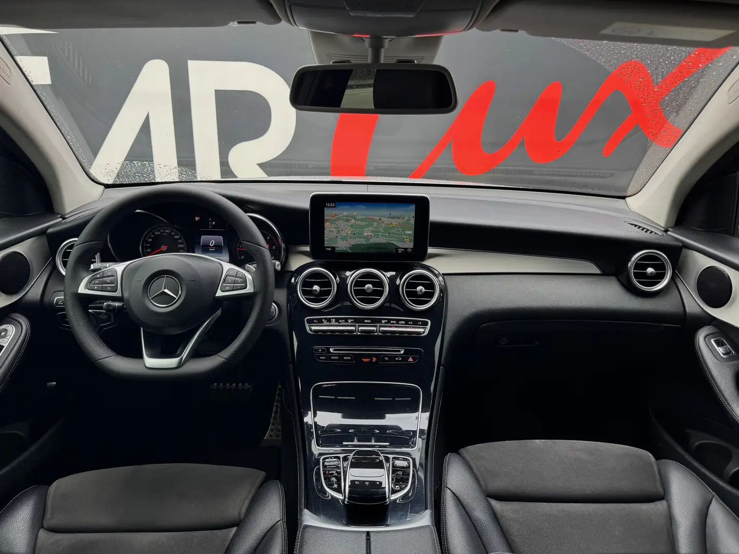 Mercedes-Benz GLC 250 d Coupé Premium AMG 4MATIC TETTO SOSPENSIONI Argento - 2