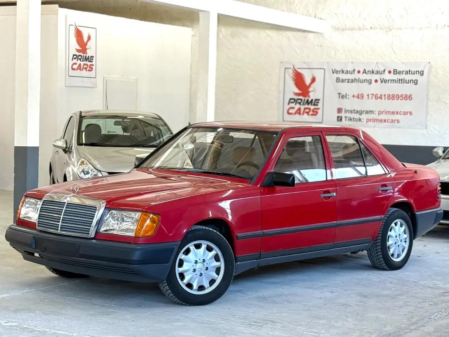 Mercedes-Benz E 300 *TÜV*DIESEL*OLDTIMER* Rouge - 1