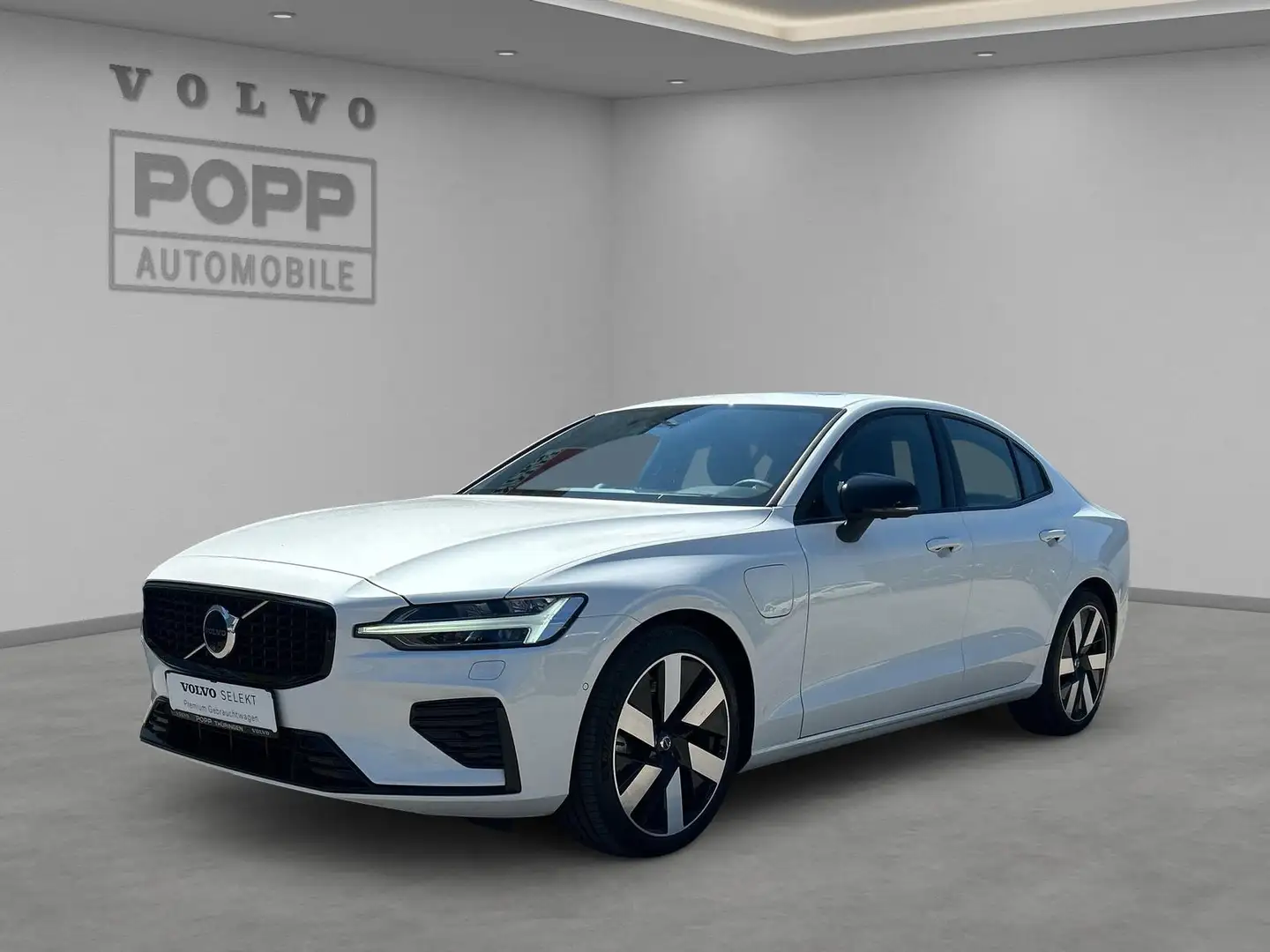 Volvo S60 T8 AWD Recharge Ultimate Dark 360° HUD STDHZ Blanc - 1