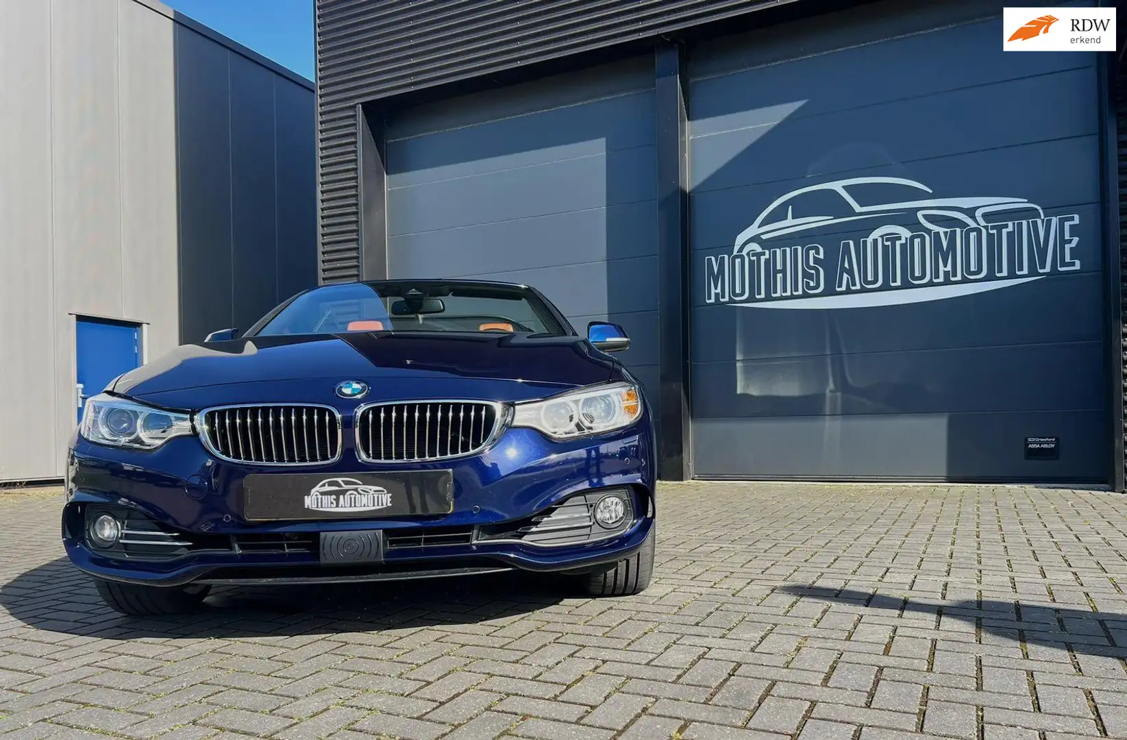 BMW 440 4-serie Cabrio 440i xDrive High Executive incl 2 j Blauw - 1