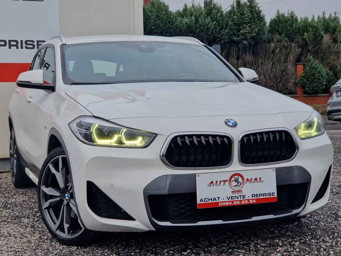 BMW X2 1.5iAS sDrive18 PACK M SPORT*1 MAIN*XENON*CARPLAY Blanc - 2