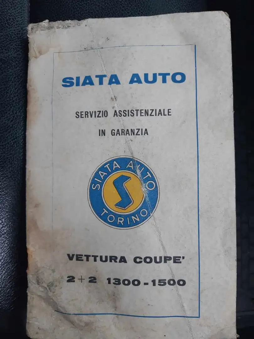 Fiat Coupe Siata 1500 TS Синій - 2