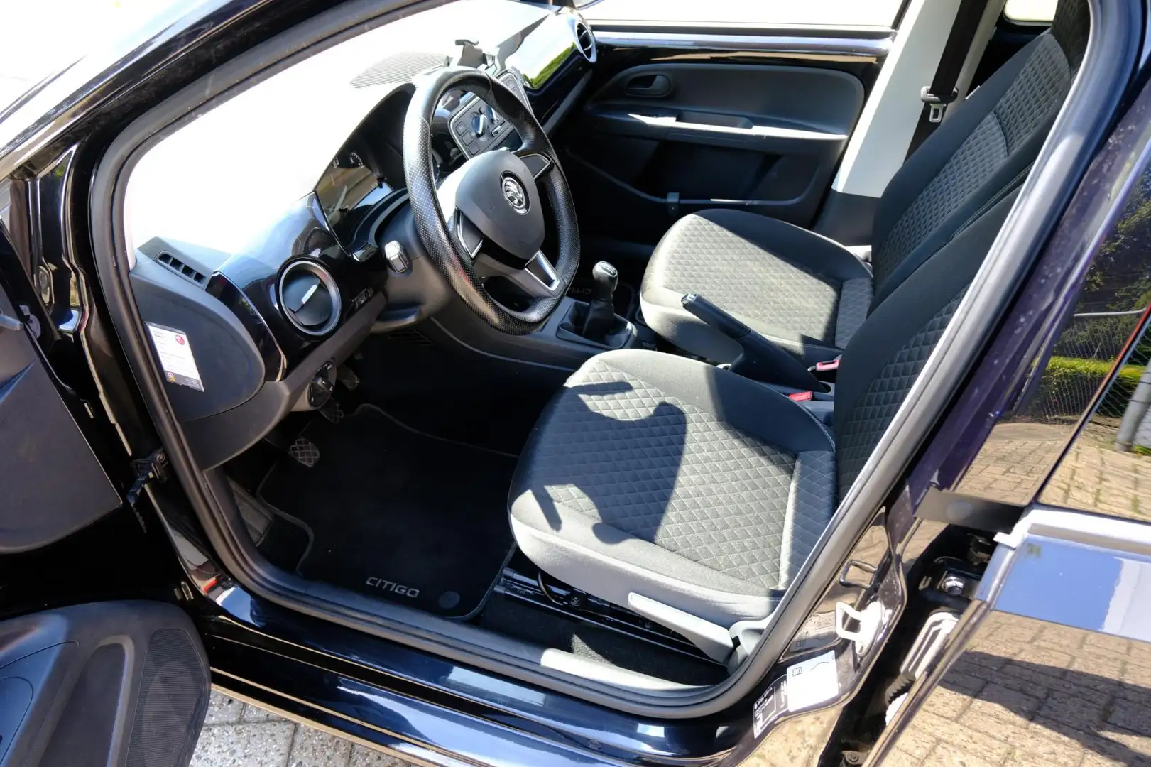 Skoda Citigo 1.0 Greentech Ambition 5-drs Airco|LMV|Cruise Black - 2