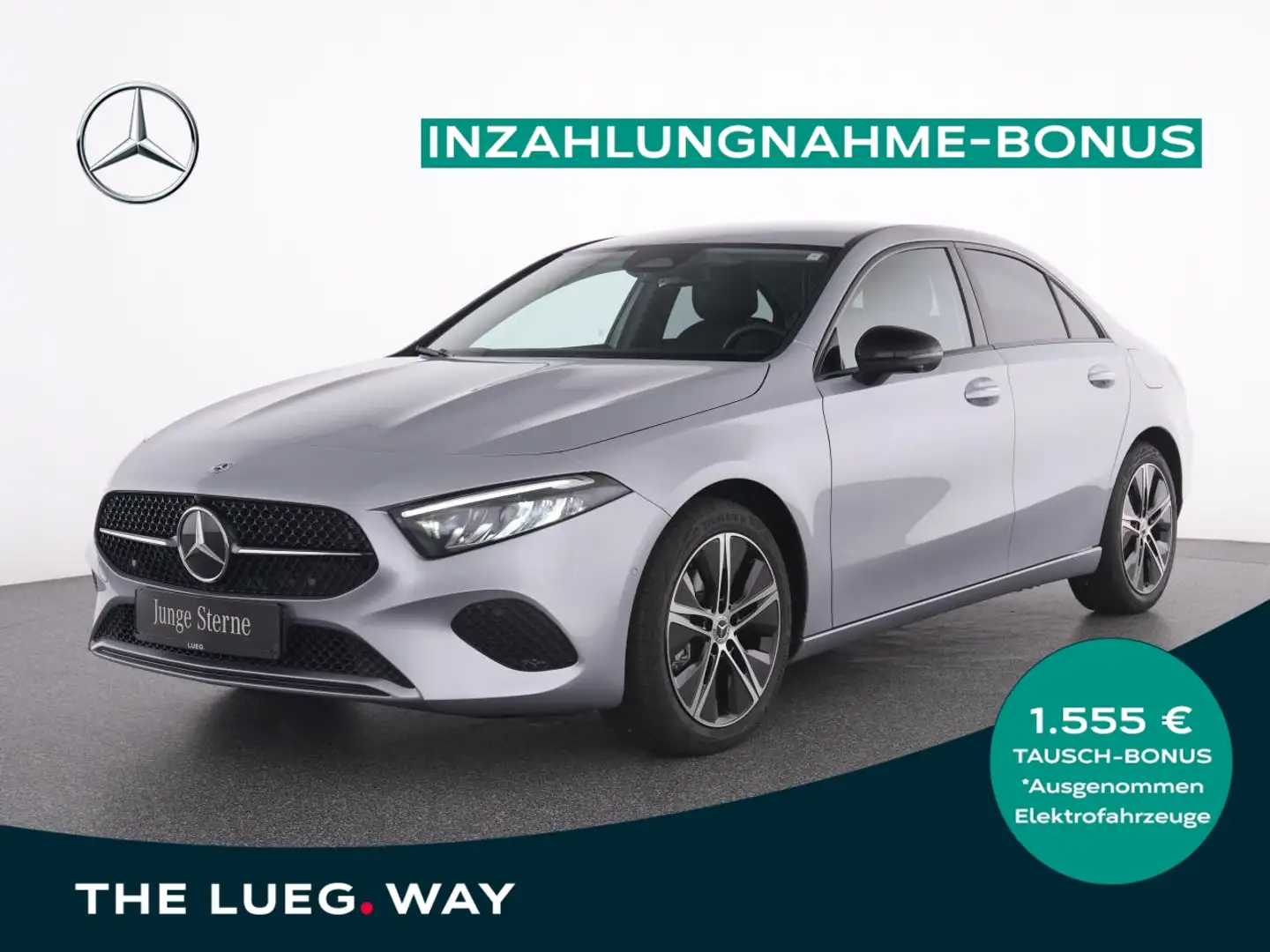 Mercedes-Benz A 200 Lim Progressive+MBUX+LED-HP+KeylGo+Amb+360 Silber - 1