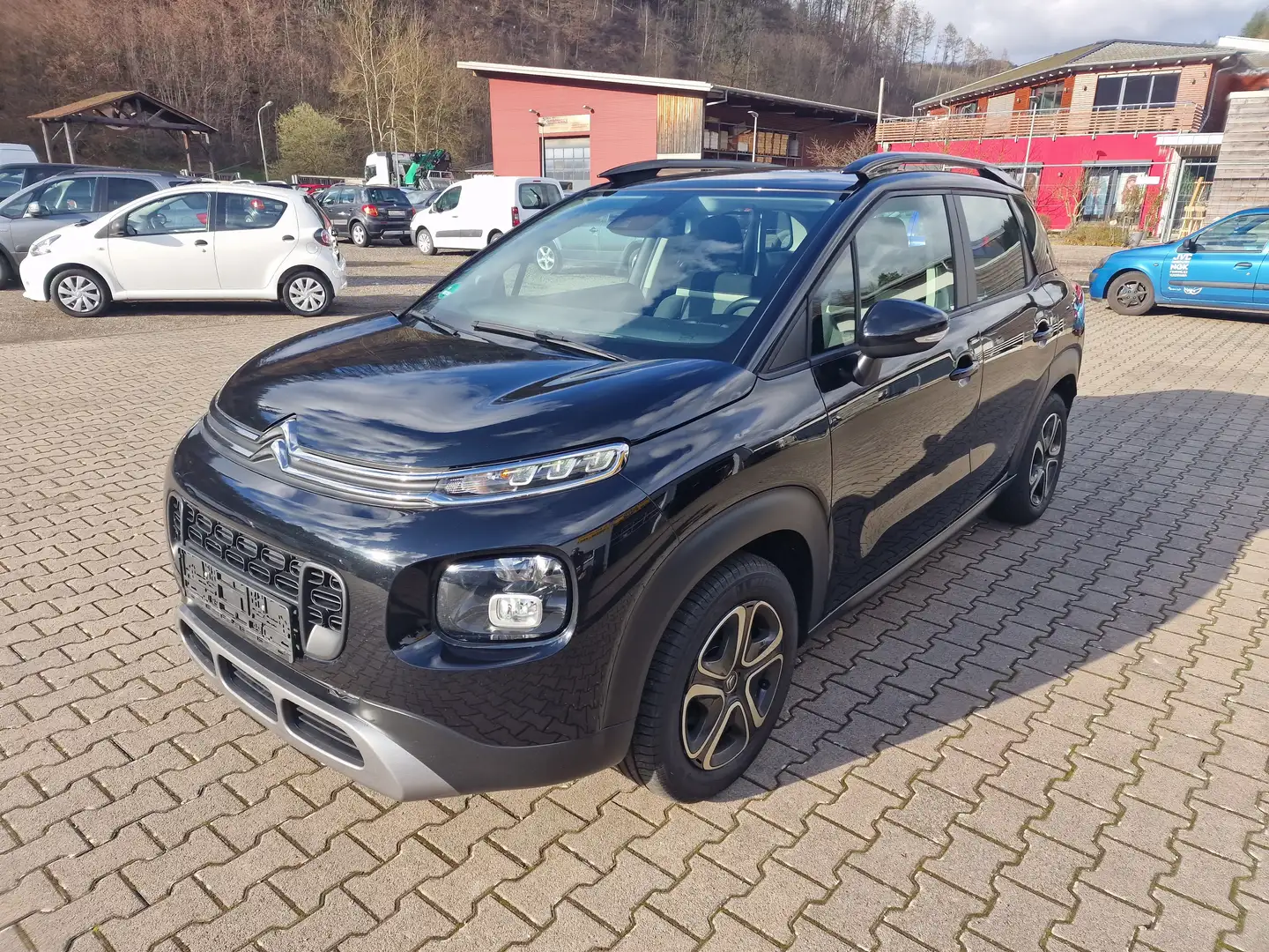 Citroen C3 Aircross Feel-Aus1.Hd-Scheckheft-Bremsen-Zahnriemen-NEU NEU Schwarz - 1