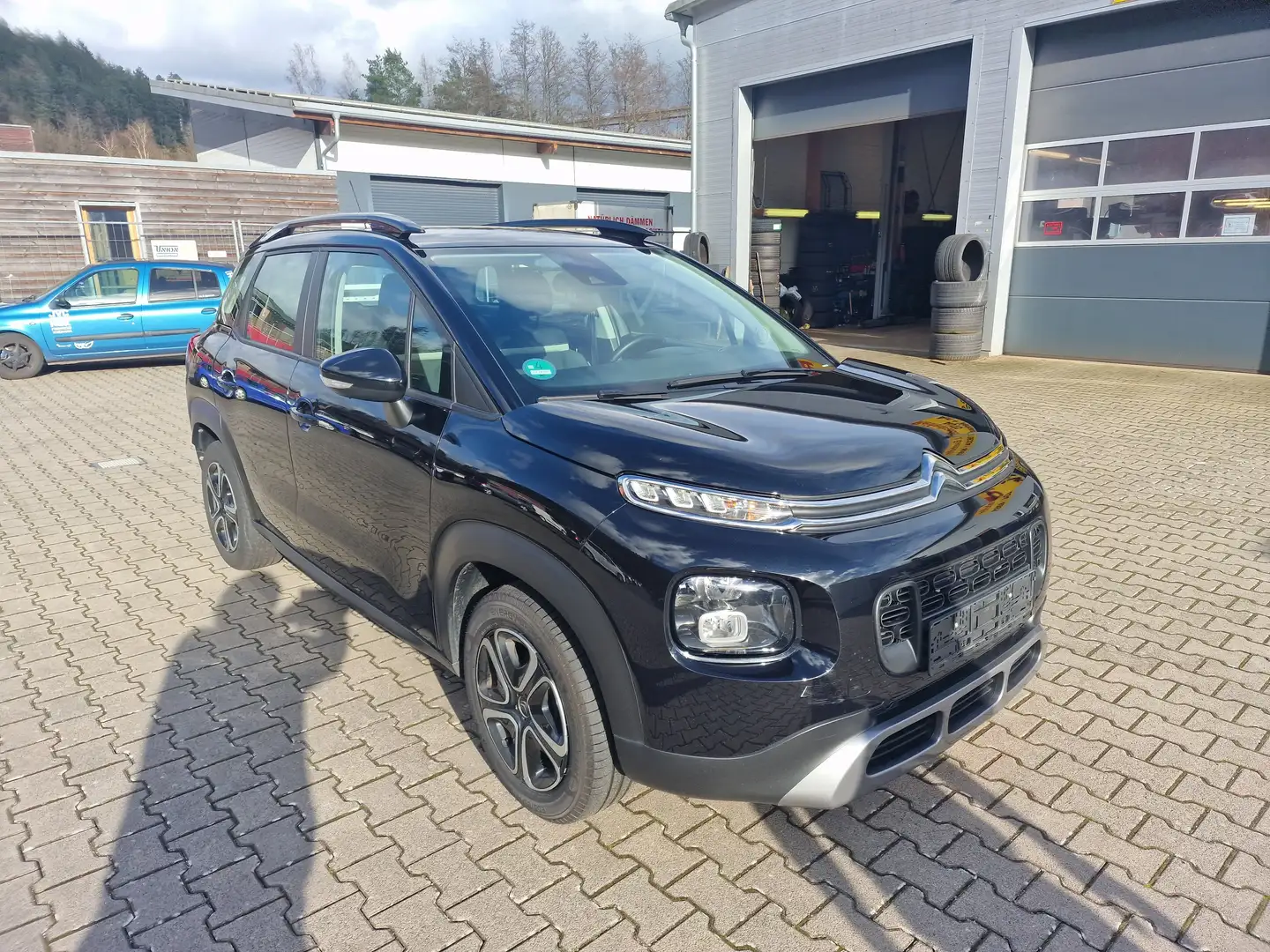 Citroen C3 Aircross Feel-Aus1.Hd-Scheckheft-Bremsen-Zahnriemen-NEU NEU Schwarz - 2