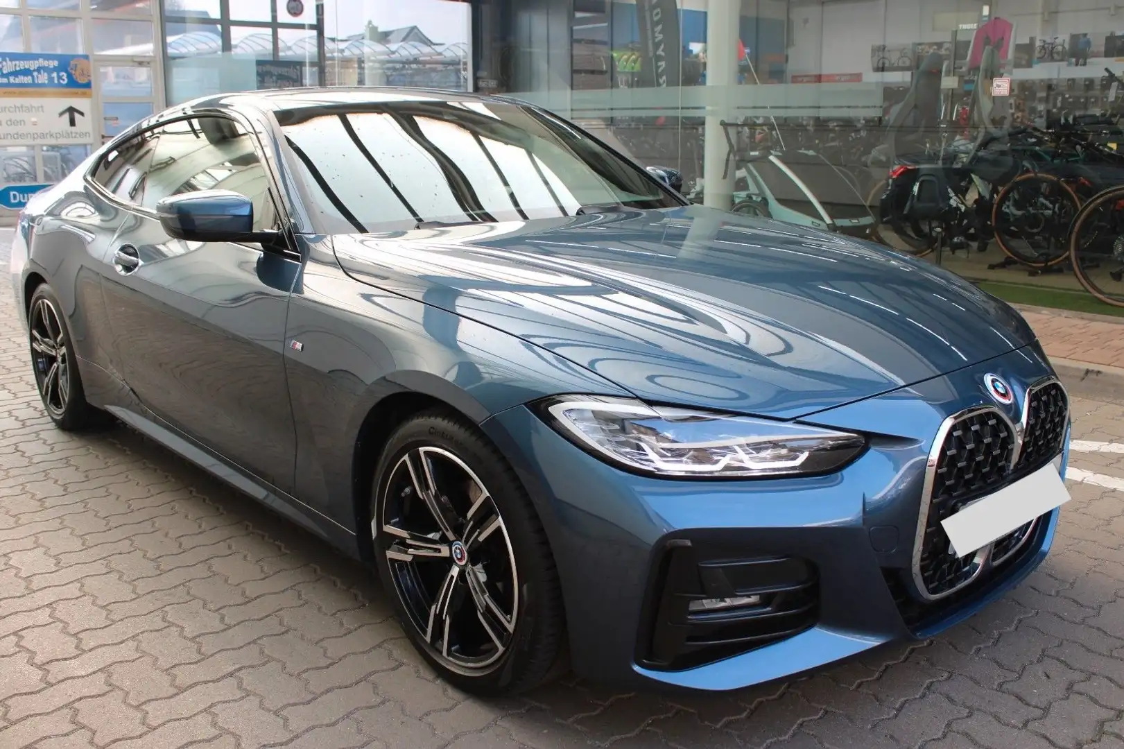 BMW 420 420i COUPE' MSPORT - ACC KAMERA LED NAVI KEYLESS Blu/Azzurro - 2