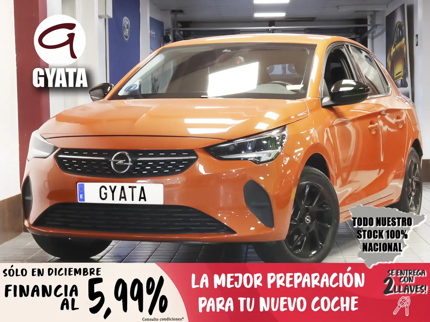 Opel Corsa Corsa-e Elegance-e Naranja - 1