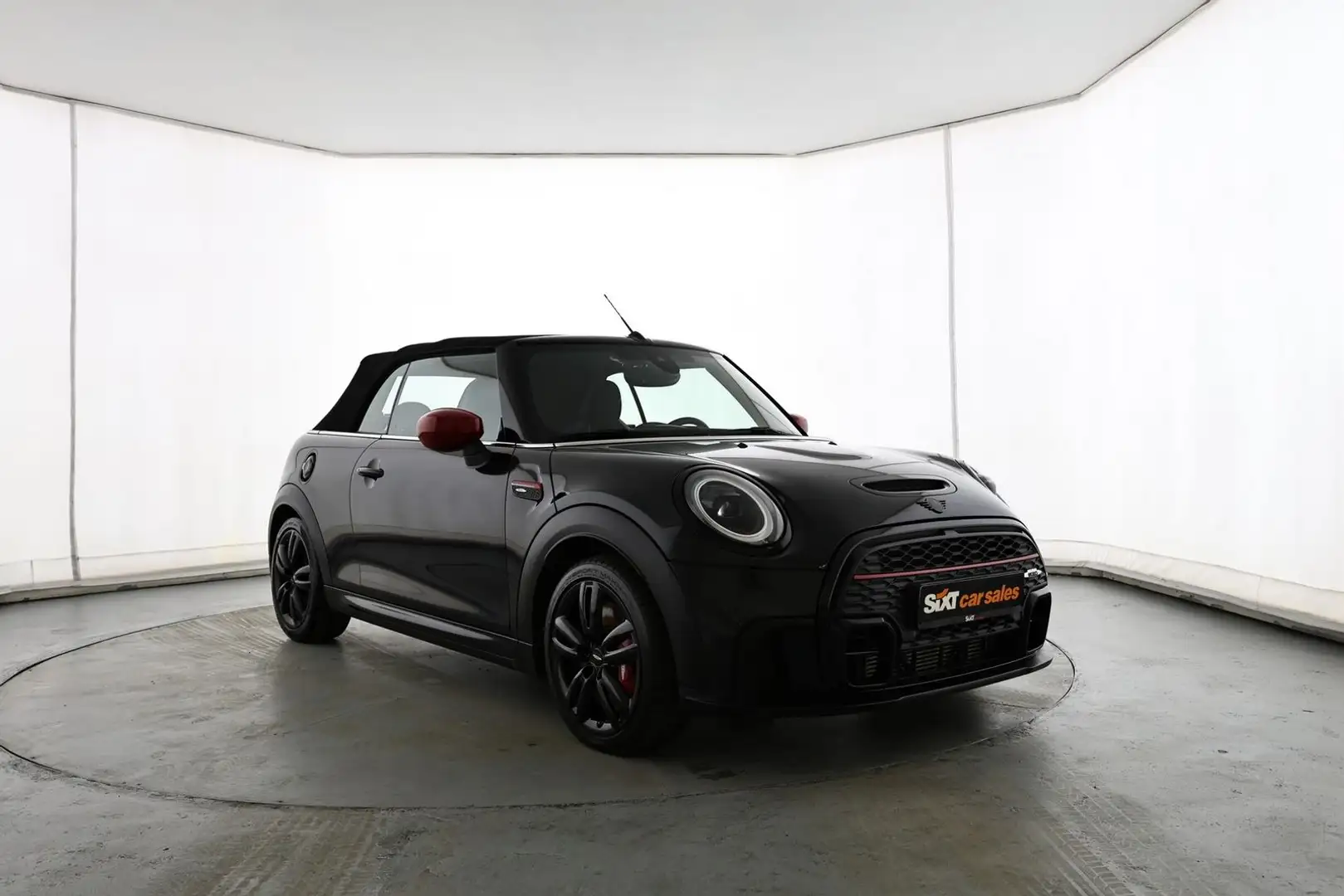 MINI John Cooper Works Cabrio John Cooper Works Cab. JCW Trim|ACC|NAV|DDC|SHZG Černá - 1
