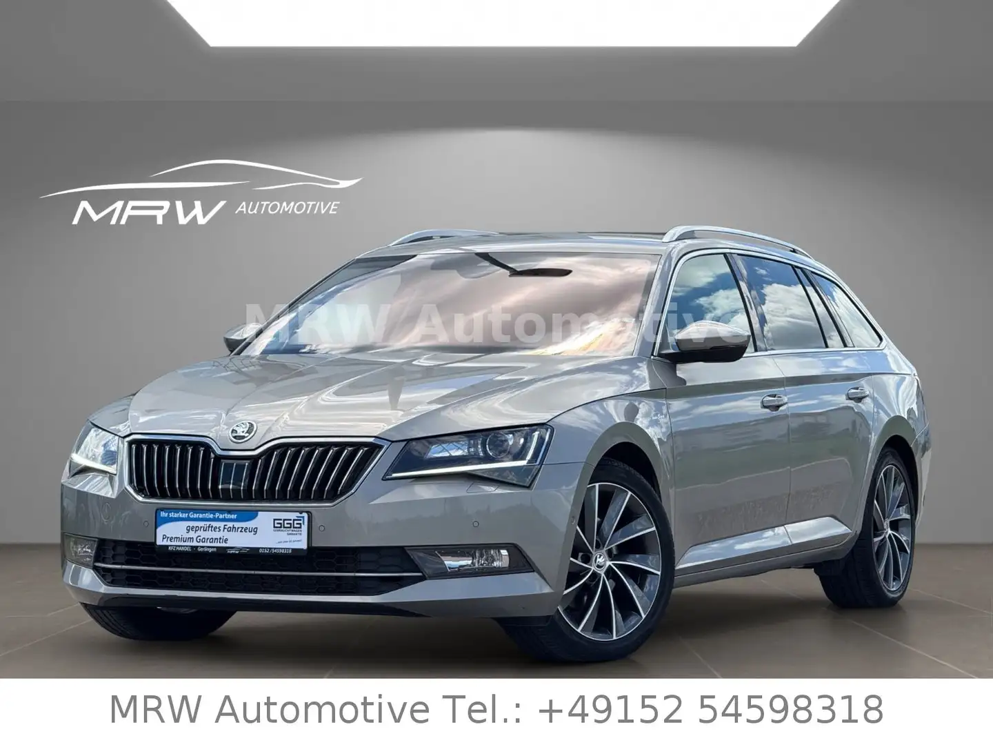 Skoda Superb Combi L&K/ACC/KAMERA/AHK uvm. Бежевий - 1