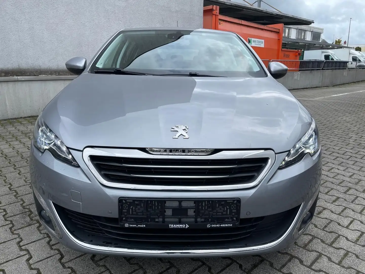 Peugeot 308 Allure AB 99€|1.HD|KAMERA|SHZ|TOTWINKEL Grau - 2