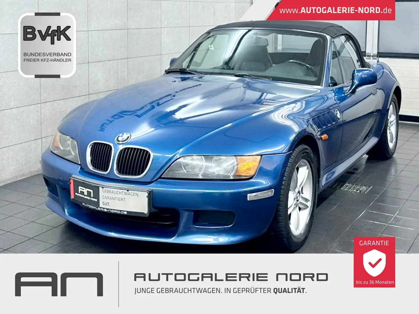 BMW Z3 2.2 Liebhaberfahrzeug Kék - 1
