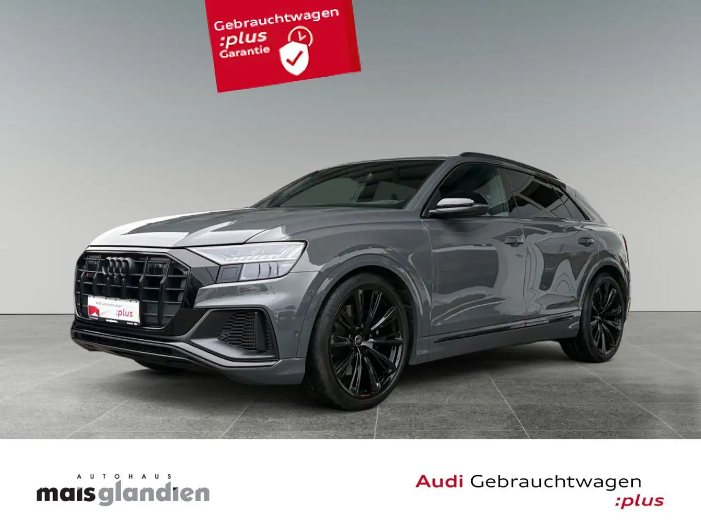 Audi SQ8 4.0 TFSI AHK S-Sportsitze+ B+O Pano Matrix LED Gris - 1