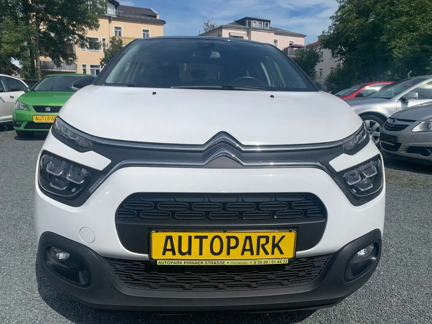 Citroen C3 1.2 * Navi,LED,Apple/Android,Sitzhzg.,Nr. 60 Weiß - 2