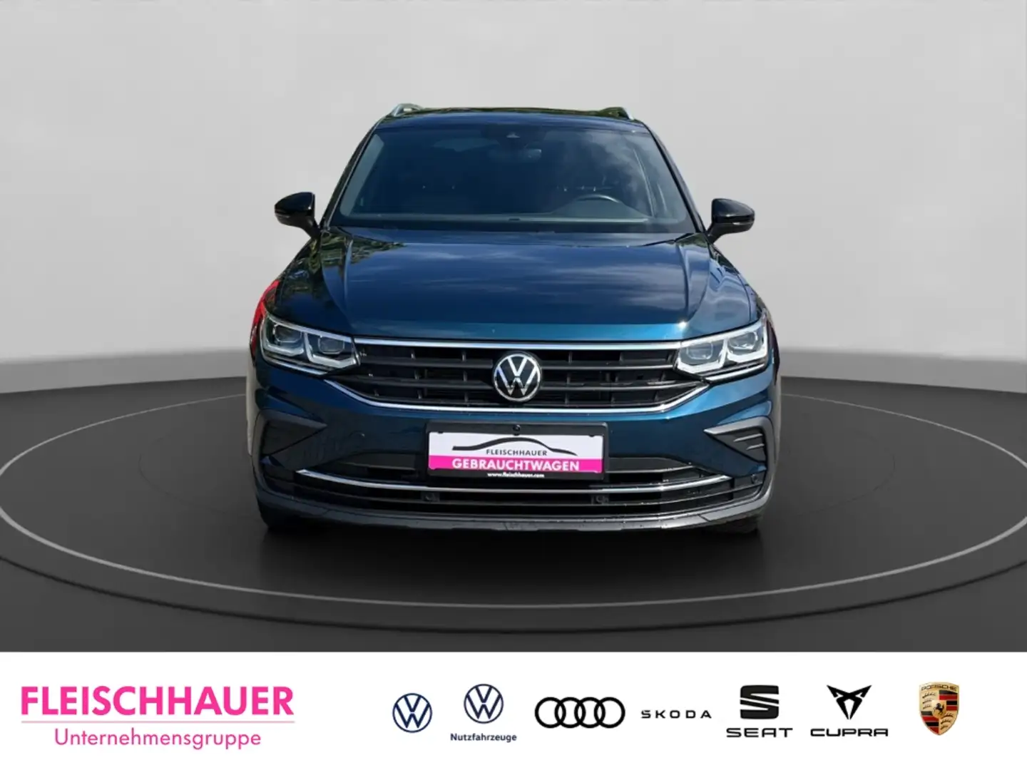 Volkswagen Tiguan Move 1.5 TSI AHK Matrix-LED el.Kofferraum Blau - 2