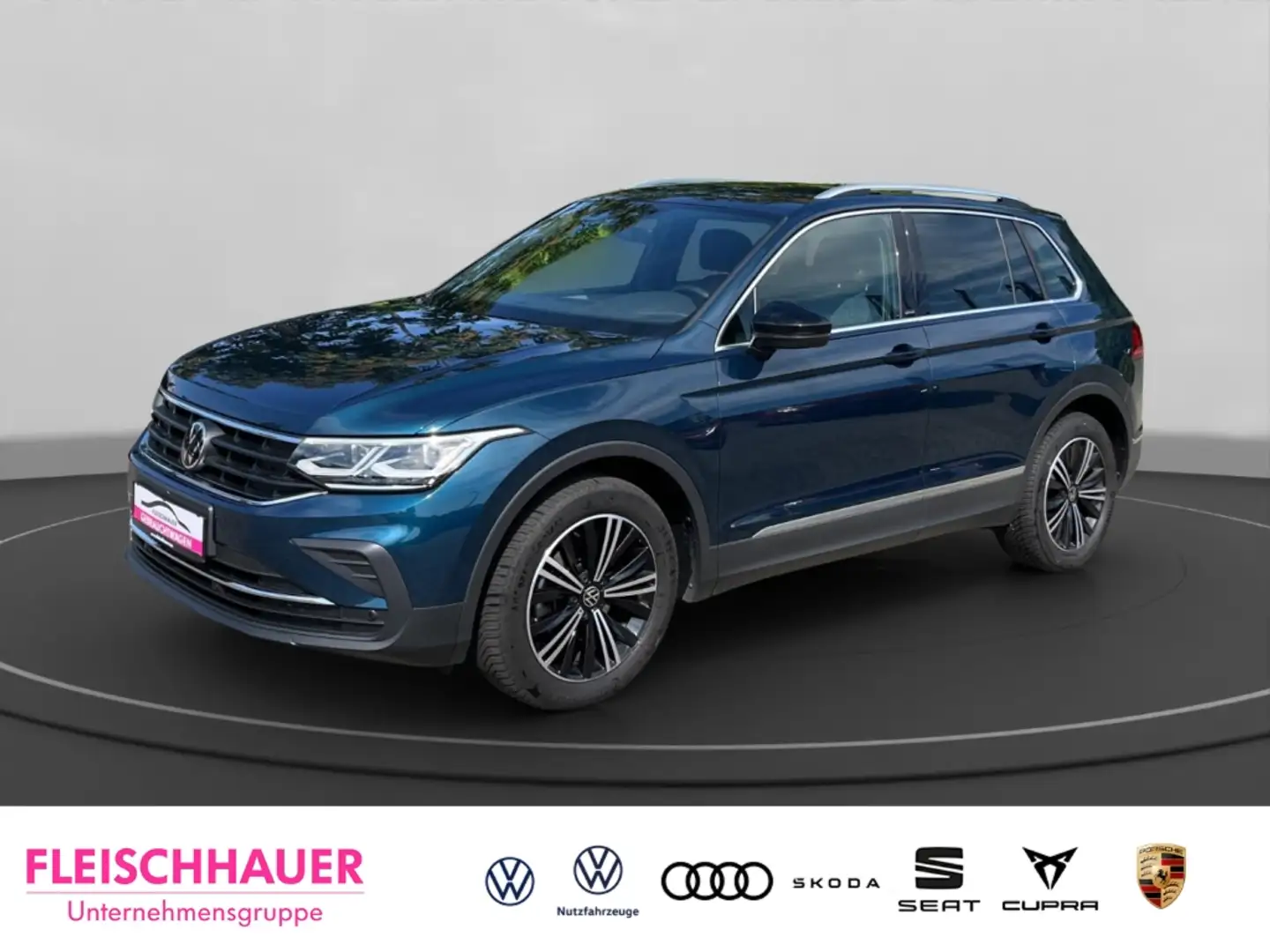 Volkswagen Tiguan Move 1.5 TSI AHK Matrix-LED el.Kofferraum Blau - 1