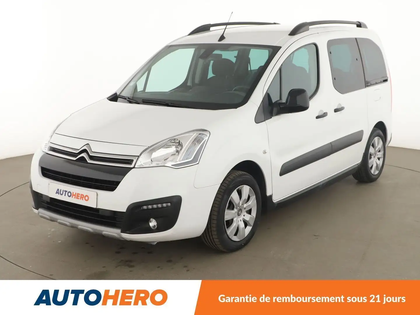 Citroen Berlingo Multispace 1.6 Blue-HDi XTR + Blanc - 1