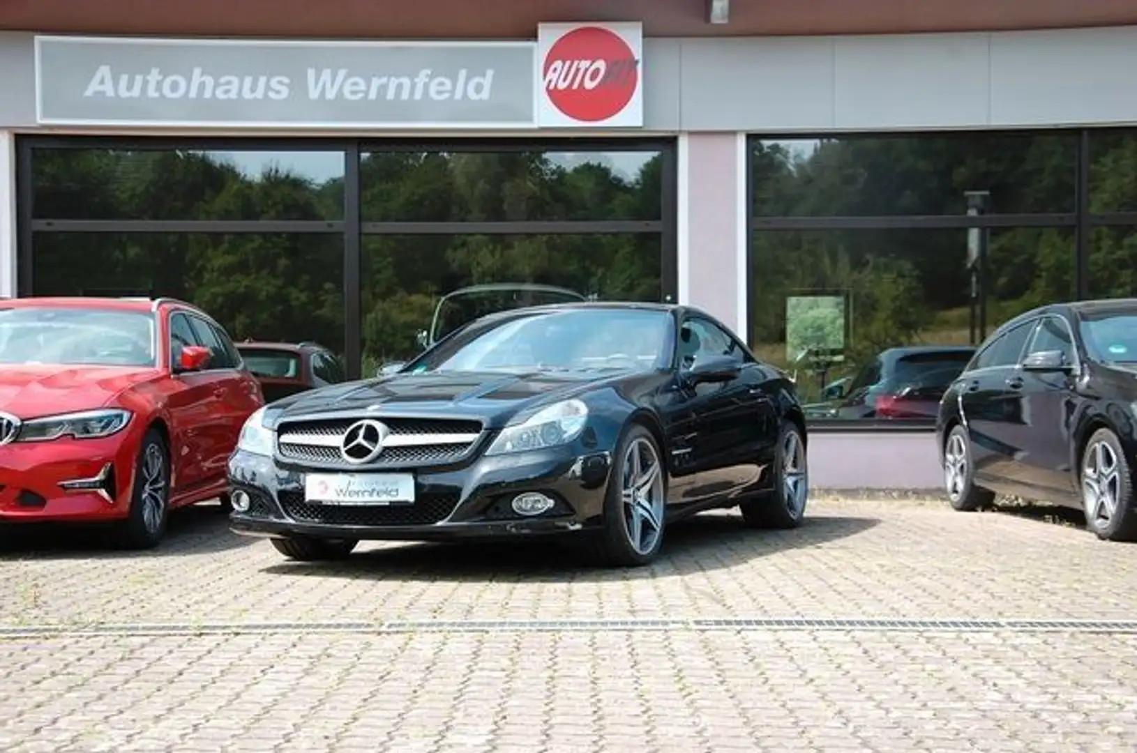 Mercedes-Benz SLR SL Roadster SL 350 Night Edition APS ILS AMG Schwarz - 1