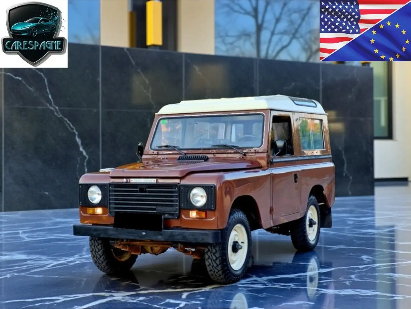 Land Rover Defender Santana 2.3d 88 65 HP  7 Places Rood - 1