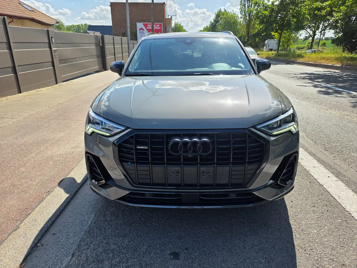 Audi Q3 40 TDi Quattro S line tronic 1°EIG. FULL OPTIES Grijs - 2