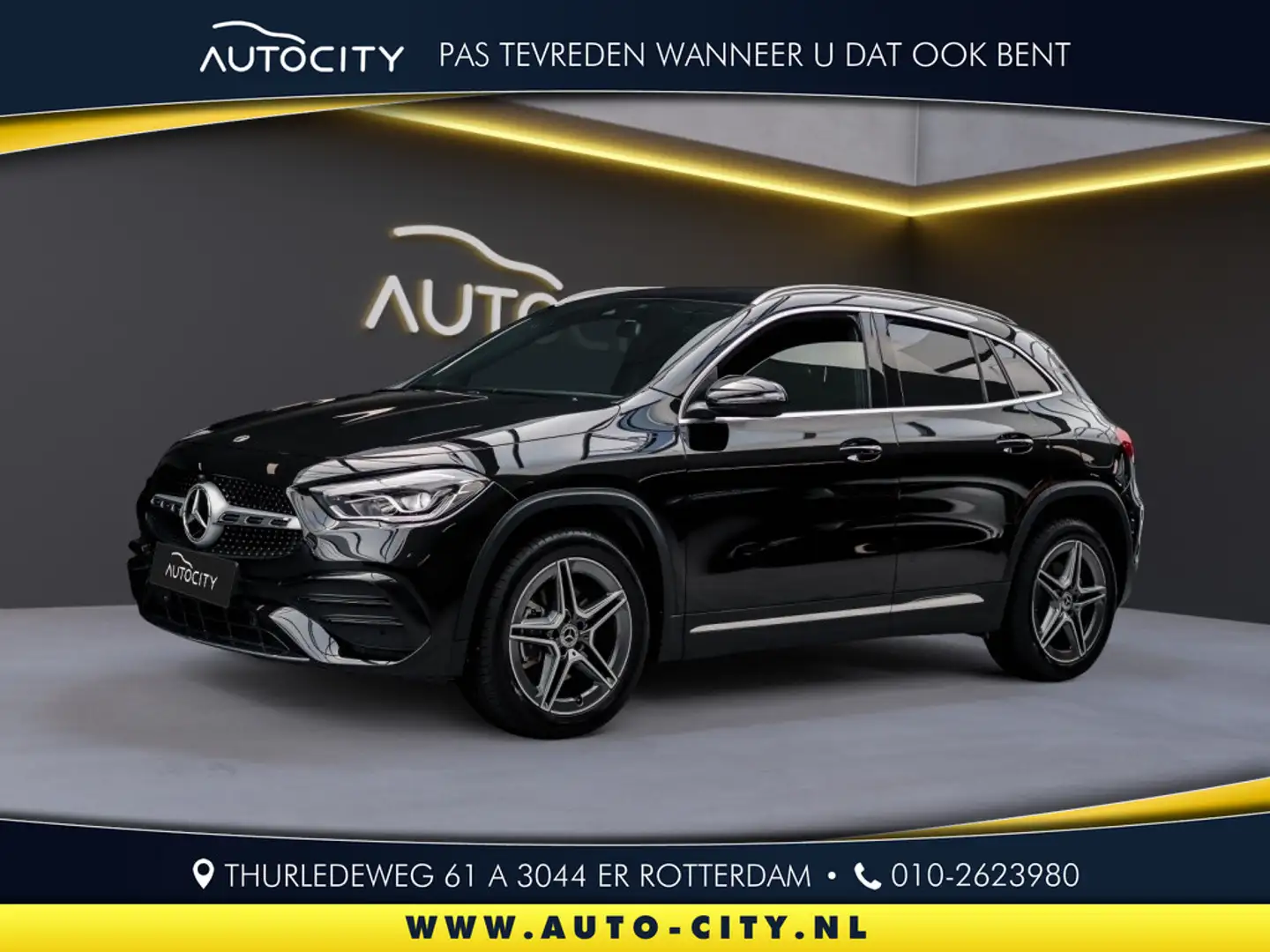 Mercedes-Benz GLA 250 -klasse GLA e AMG Line Camera l Keyless Zwart - 1