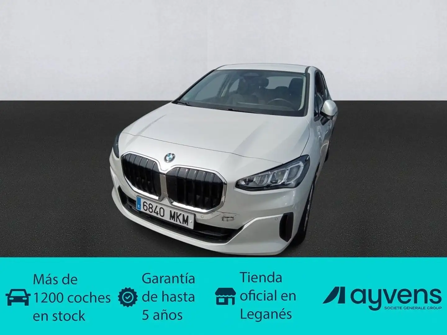 BMW 218 218dA Active Tourer Gris - 1