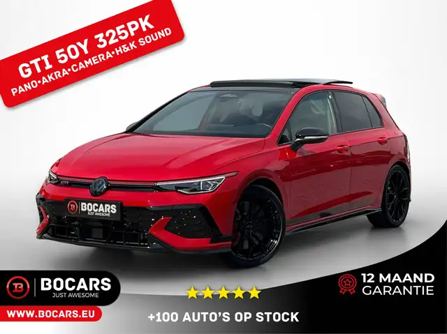 Volkswagen Golf GTI Edition 50 2.0 TSI 325pk DSG • PANO • Akrapovic • H&K sound •