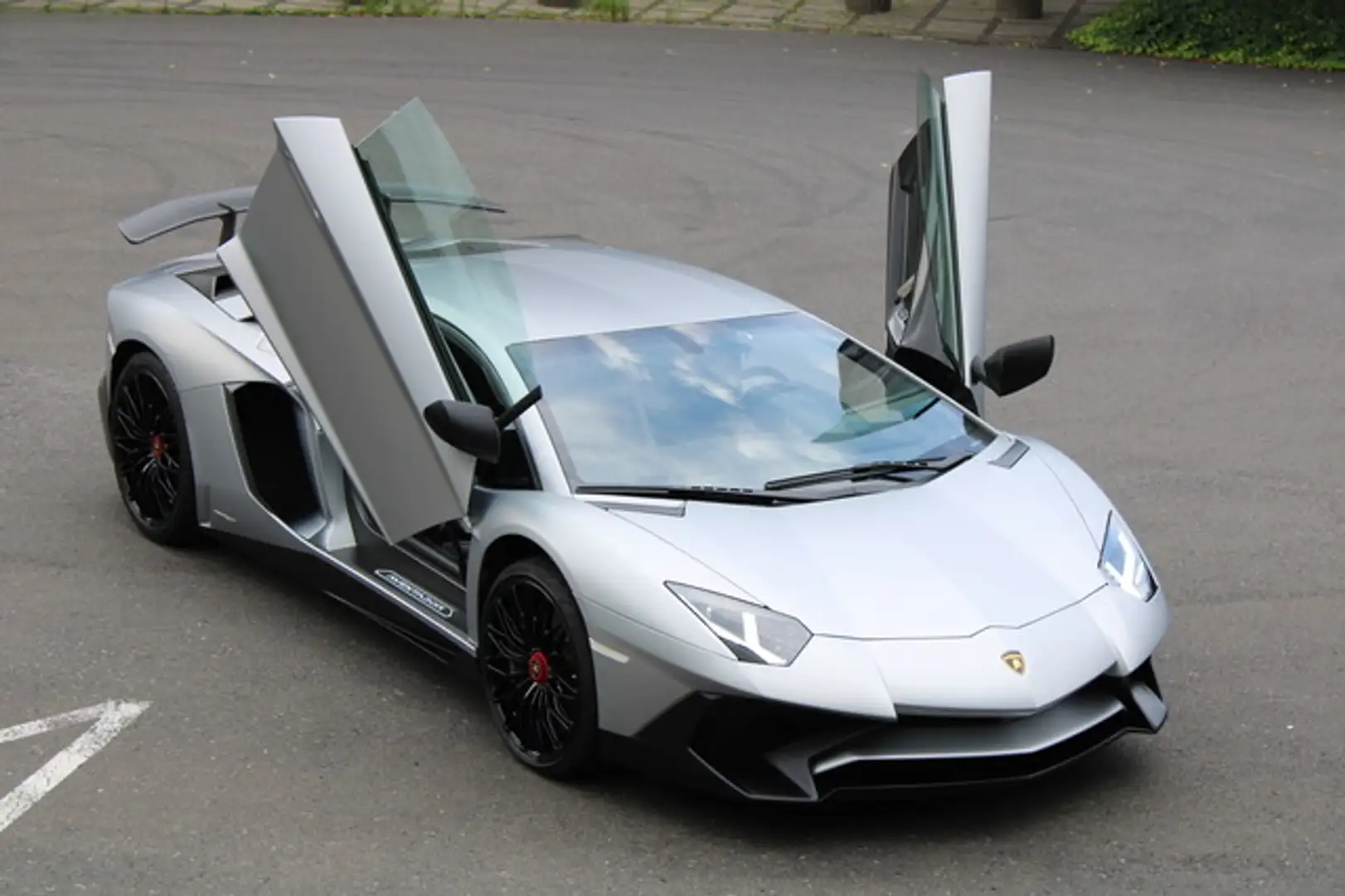 Lamborghini Aventador SV Superveloce LP750-4 Lift/MwSt./GER Gris - 1