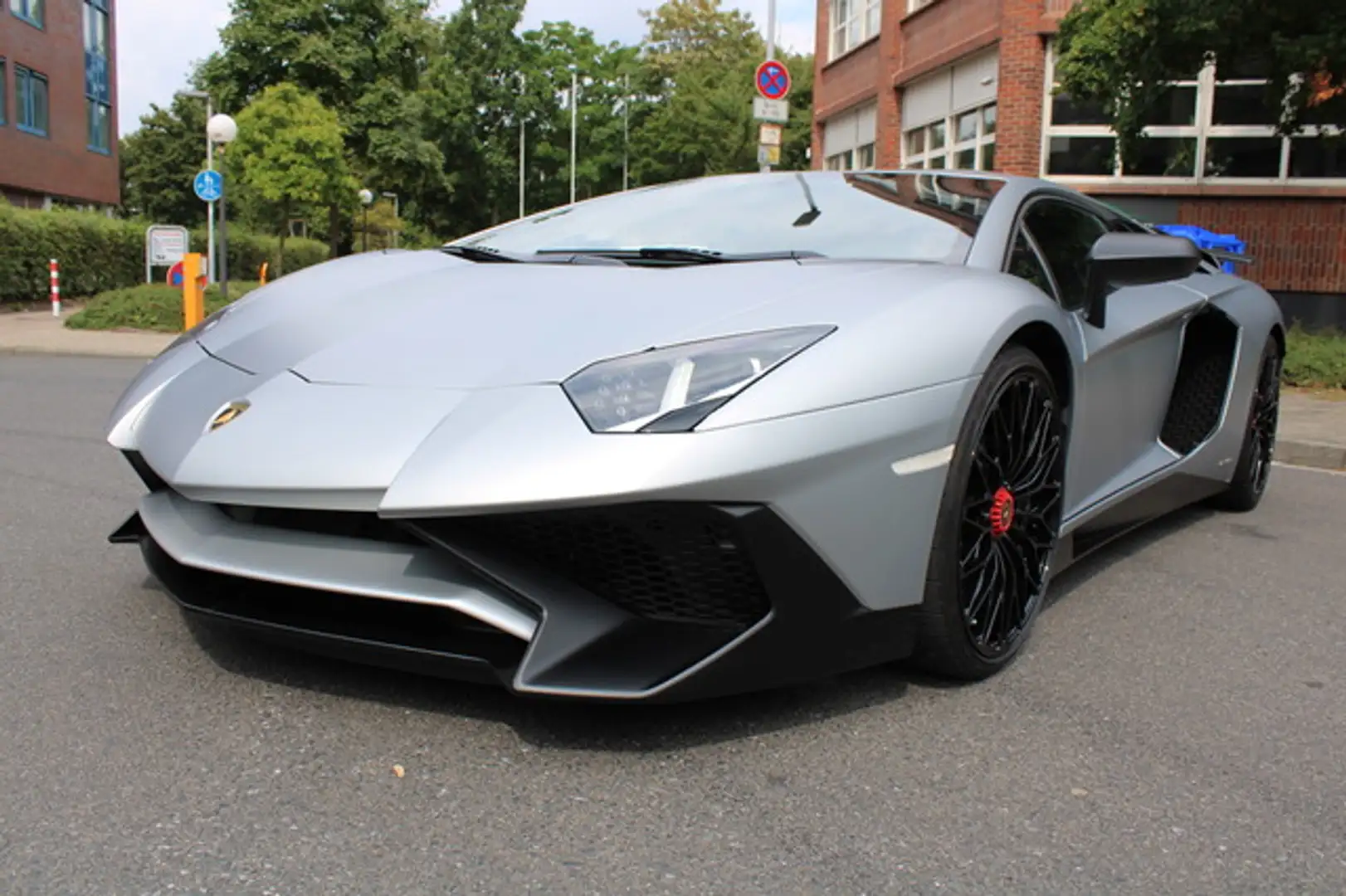 Lamborghini Aventador SV Superveloce LP750-4 Lift/MwSt./GER Gris - 2