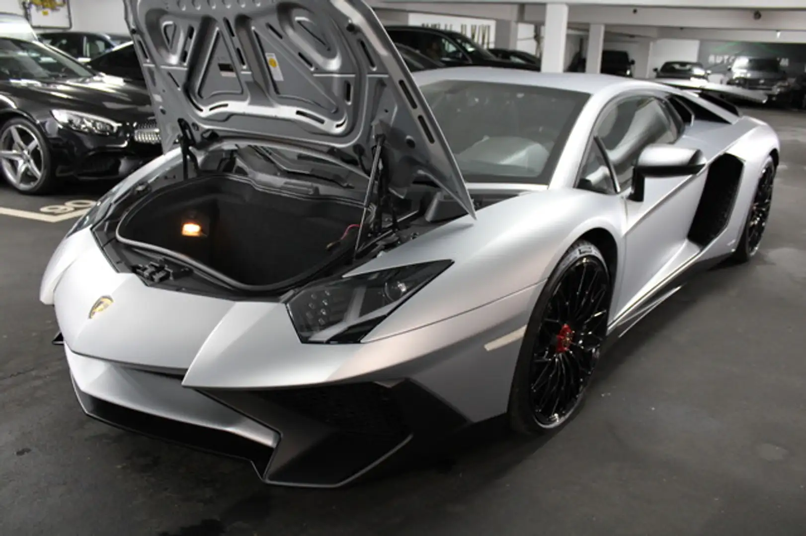 Lamborghini Aventador SV Superveloce LP750-4 Lift/MwSt./GER Gris - 2