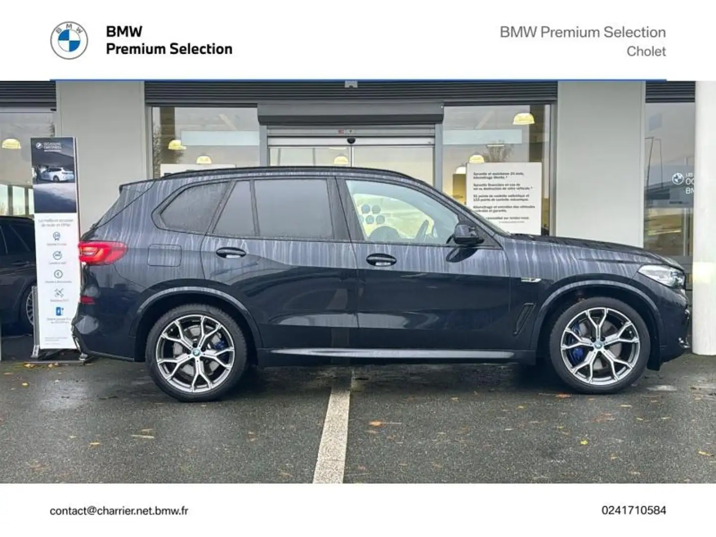 BMW X5 xDrive45e 394ch M Sport 17cv Noir - 2