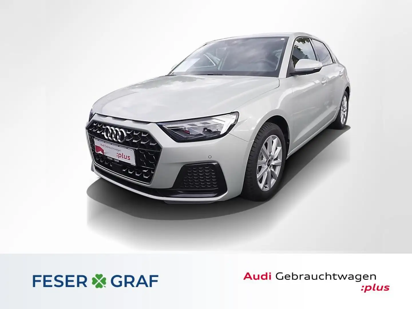 Audi A1 Sportback Advanced 25 TFSI S tronic Rfk Navi Silber - 1