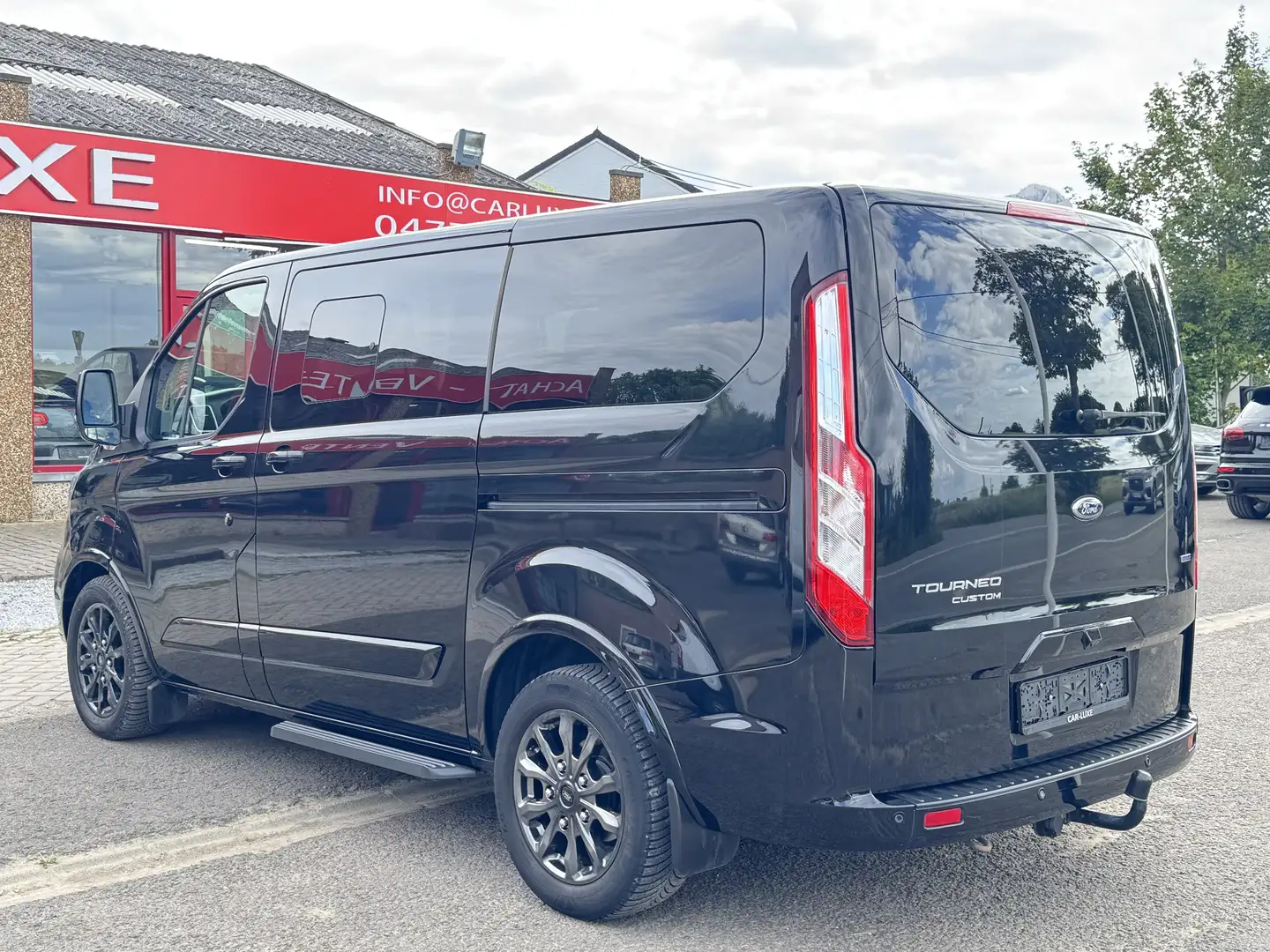 Ford Tourneo Custom 2.O 17OCV 9PLACES CAMERA LED GPS GARANTIE 1AN Zwart - 2