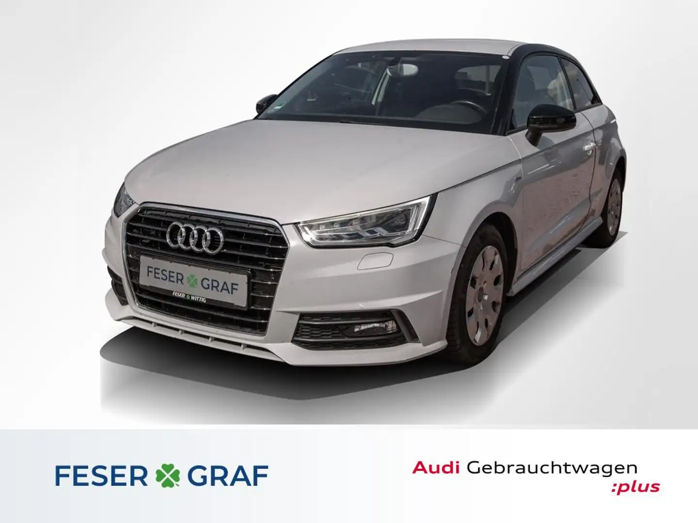 Audi A1 1.0 TFSI Design DSG Xenon/GRA/MMI Navi/Sitzhz Bianco - 1