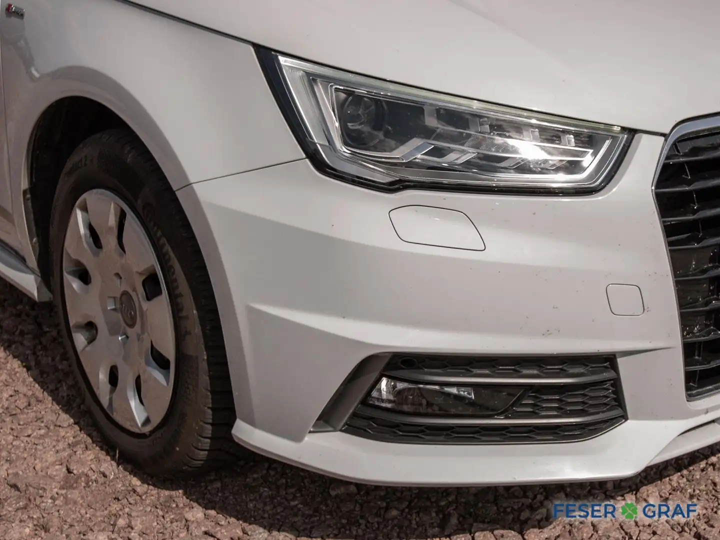 Audi A1 1.0 TFSI Design DSG Xenon/GRA/MMI Navi/Sitzhz Weiß - 2