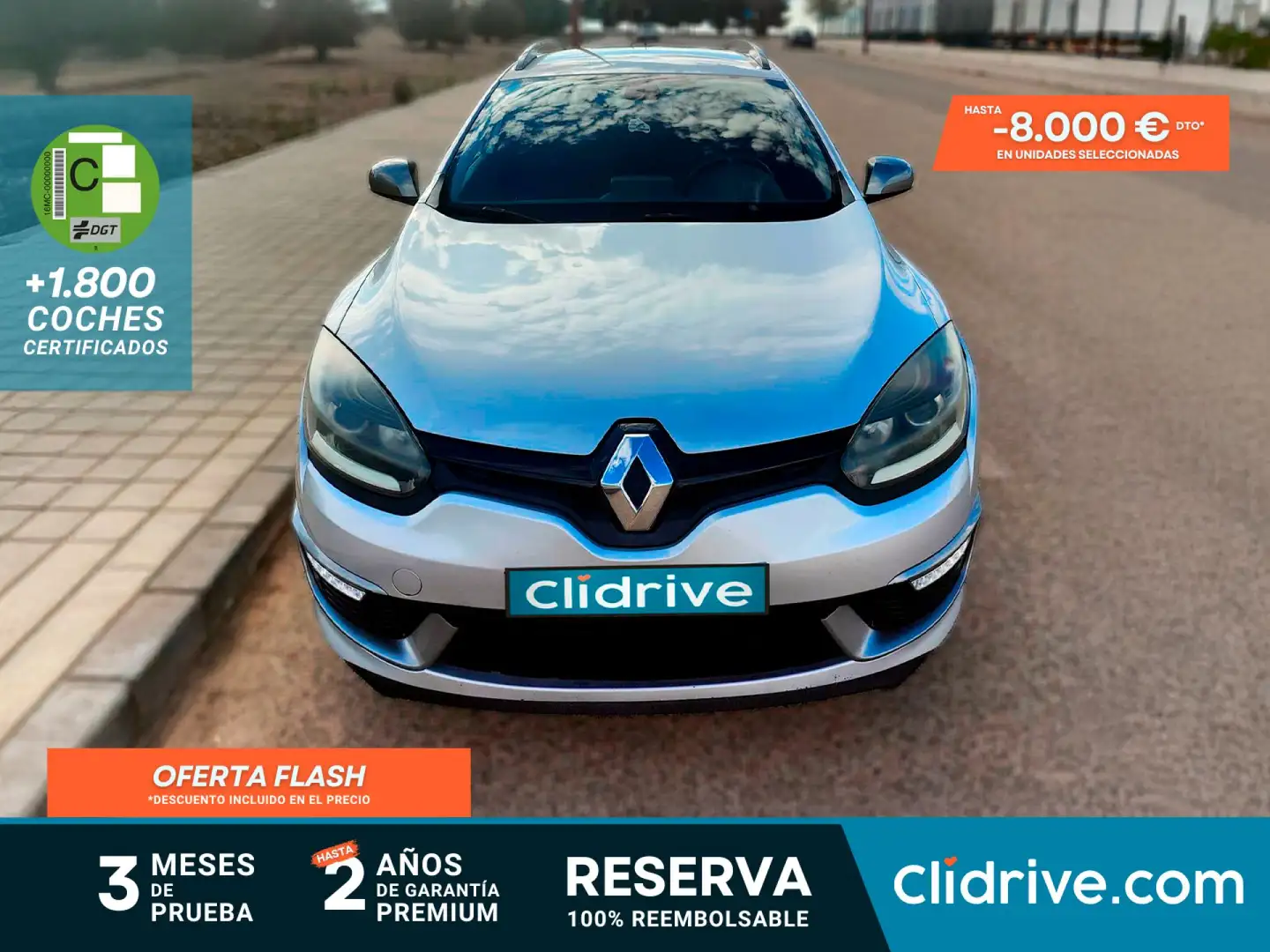 Renault Megane 1.5dCi Energy Limited S&S 110 Сірий - 1