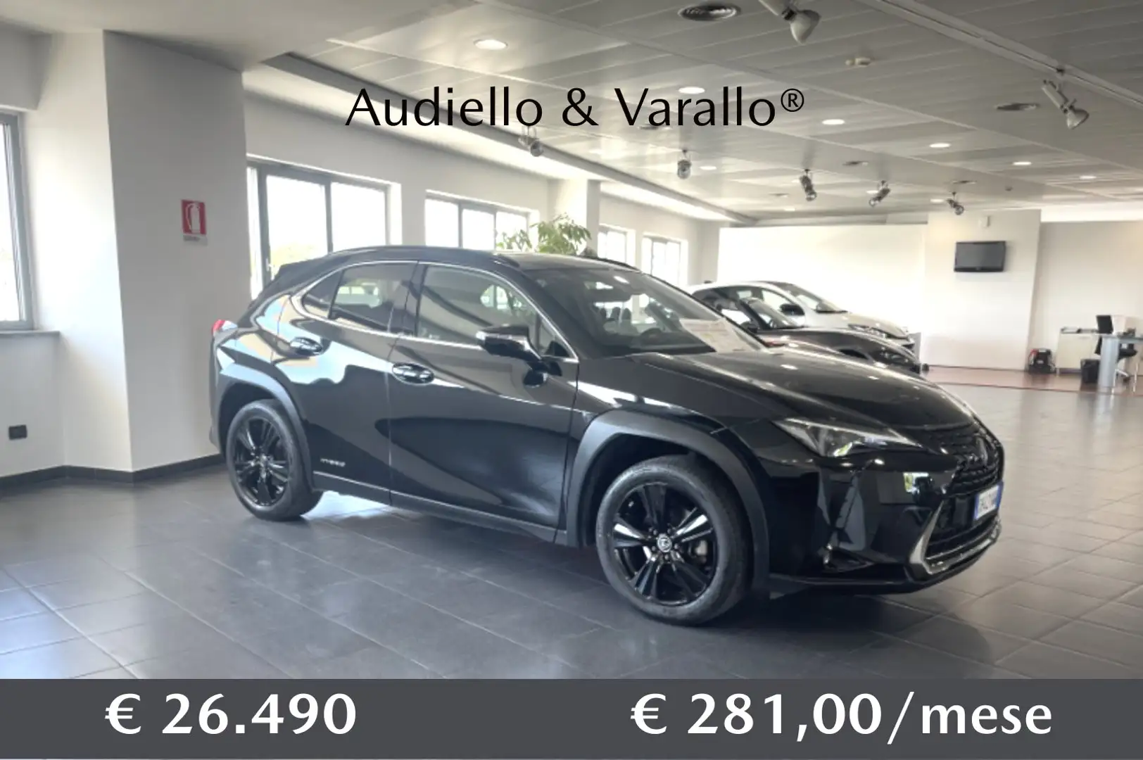 Lexus UX 250h UX 250h 2.0 Midnight 4wd cvt my20 Zwart - 1